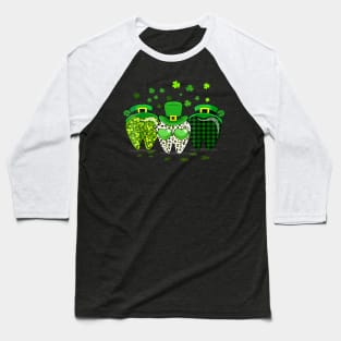 Irish Tooth Dentist Dental Hygienist St Patricks Day Baseball T-Shirt